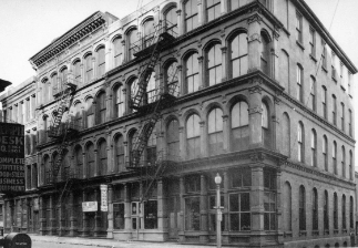 Reed Rubber Company building in 1922